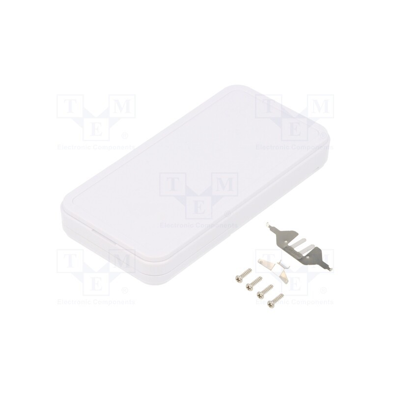 1 pcs x TAKACHI - CS90-W - Enclosure: multipurpose, X: 45mm, Y: 90mm, Z: 12mm, CS, ABS, white