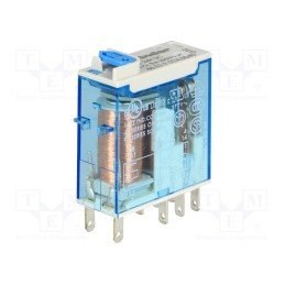 1 pcs x FINDER - 46.52.9.024.0040 - Relay: electromagnetic, DPDT, Ucoil: 24VDC, Icontacts max: 15A