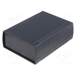 1 pcs x KRADEX - Z112 - Enclosure: with panel, X: 136mm, Y: 185mm, Z: 60mm, ABS, black, IP54