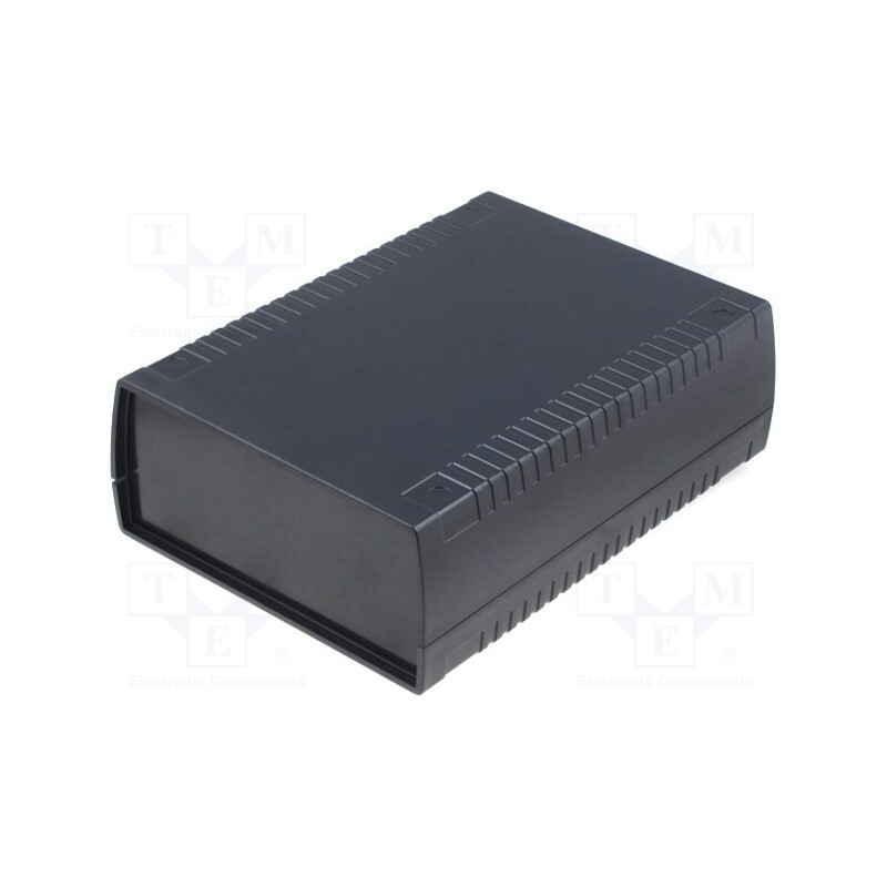 1 pcs x KRADEX - Z112 - Enclosure: with panel, X: 136mm, Y: 185mm, Z: 60mm, ABS, black, IP54