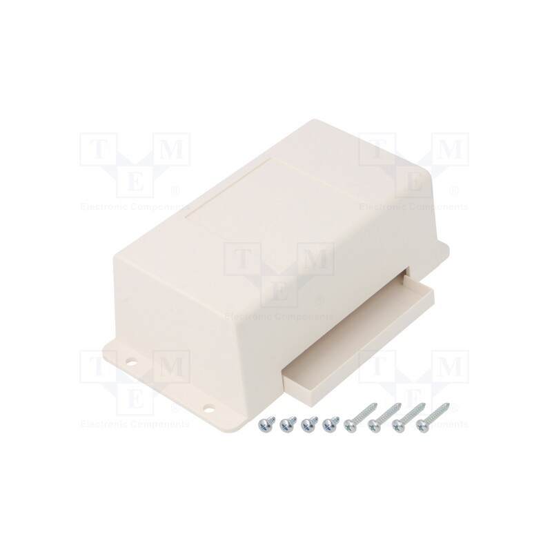 1 pcs x SUPERTRONIC - PP092W-S - Enclosure: multipurpose, X: 78mm, Y: 133mm, Z: 45mm, ABS, white