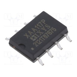 1 pcs x IXYS - XAA117P - Relay: solid state, SPST-NO x2, Icntrl max: 50mA, 150mA, max.60VAC