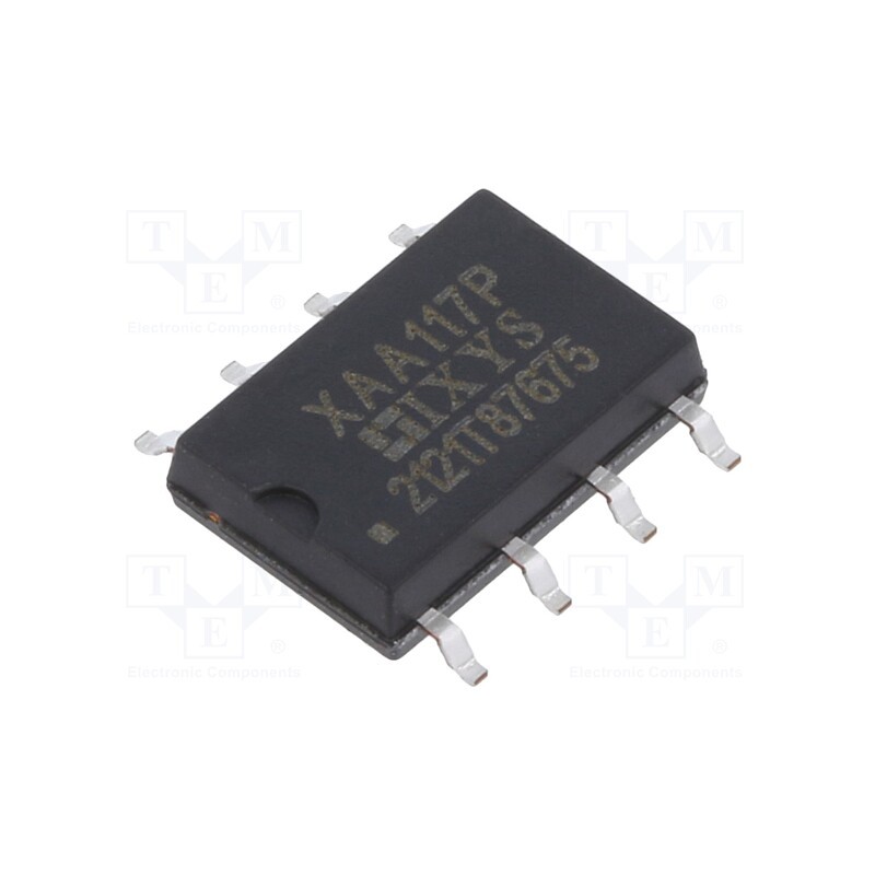 1 pcs x IXYS - XAA117P - Relay: solid state, SPST-NO x2, Icntrl max: 50mA, 150mA, max.60VAC