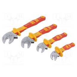 1 set x WERA - 5020170001 - Wrenches set, insulated,adjustable,self-adjusting, 4pcs.