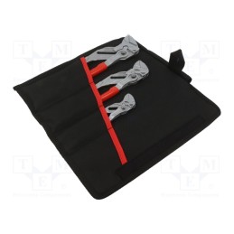 1 set x KNIPEX - 00 19 55 S7 - Kit: pliers, adjustable,Cobra adjustable grip, case, 3pcs.