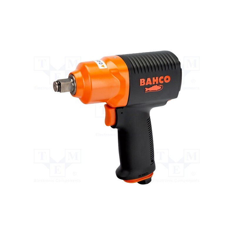 1 pcs x BAHCO - BPC814 - Wrench, impact, pneumatic, 338Nm, Mounting: 1/2',3/8', 6.3bar