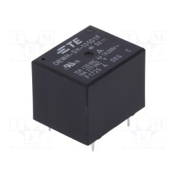 1 pcs x TE Connectivity - 1-1721150-0 - Relay: electromagnetic, SPDT, Ucoil: 5VDC, 10A, 10A/277VAC, PCB, 70Ω