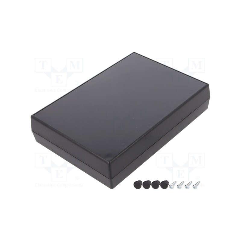 1 pcs x GAINTA - G1208B - Enclosure: multipurpose, X: 123mm, Y: 174mm, Z: 38mm, ABS, black