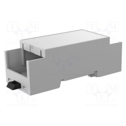 1 pcs x ITALTRONIC - 35.0207000.BL - Enclosure: for DIN rail mounting, Y: 90mm, X: 36.1mm, Z: 32mm, grey