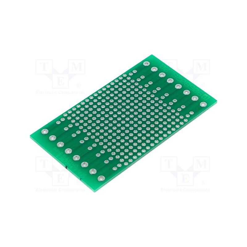1 pcs x PHOENIX CONTACT - EH 45F/16 DEV-PCB - Prototype board, green, UL94V-0, Series: EH 45 FLAT, FR 4-21