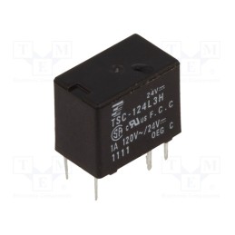 1 pcs x TE Connectivity - 2-1419130-8 - Relay: electromagnetic, SPDT, Ucoil: 24VDC, Icontacts max: 1A, PCB