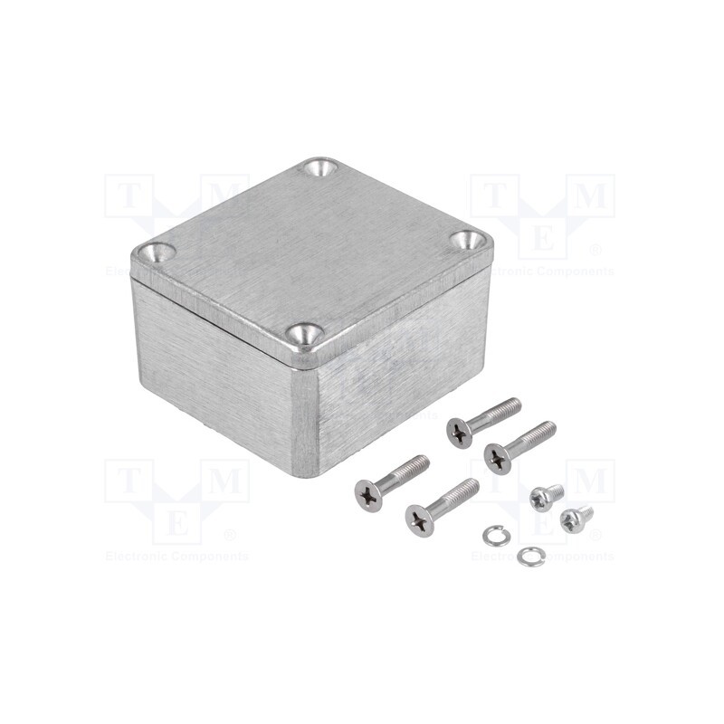 1 pcs x GAINTA - G104 - Enclosure: multipurpose, X: 58mm, Y: 64mm, Z: 35mm, aluminium, IP65
