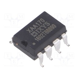 1 pcs x IXYS - XAA170S - Relay: solid state, SPST-NO x2, Icntrl max: 50mA, 100mA, 50Ω, SMT