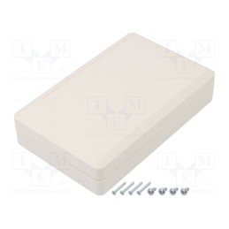 1 pcs x SUPERTRONIC - PP080W-S - Enclosure: multipurpose, X: 90mm, Y: 144mm, Z: 30mm, ABS, white