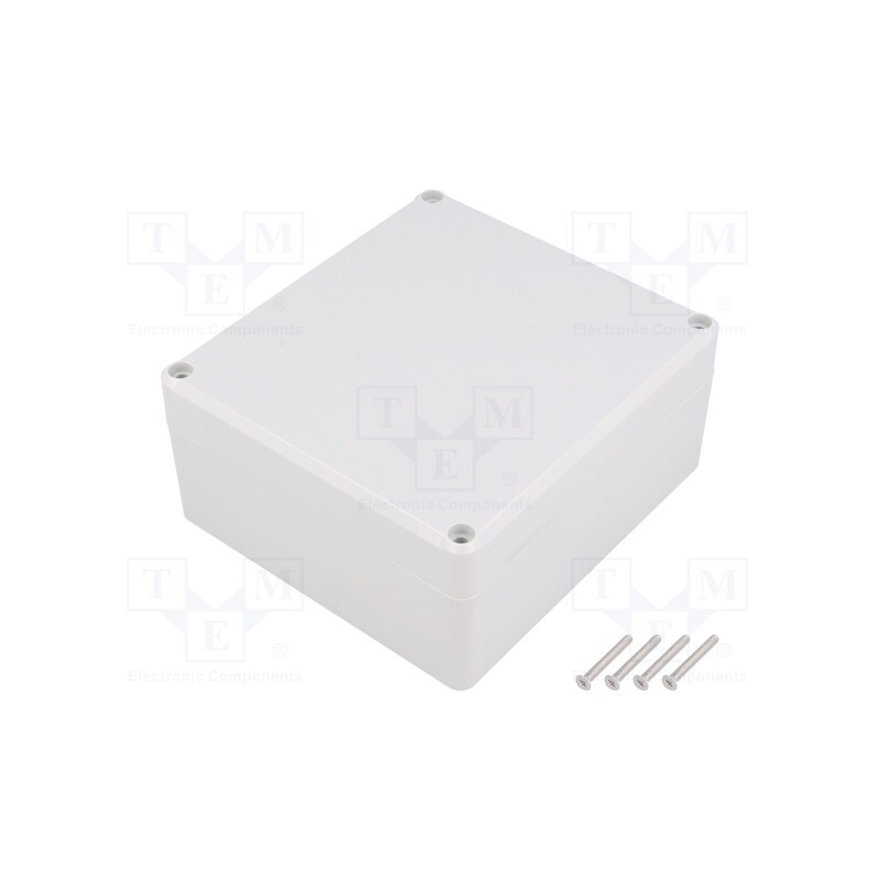 1 pcs x KRADEX - Z59JH TM ABS - Enclosure: multipurpose, X: 115mm, Y: 125mm, Z: 58mm, ABS, grey, IP65