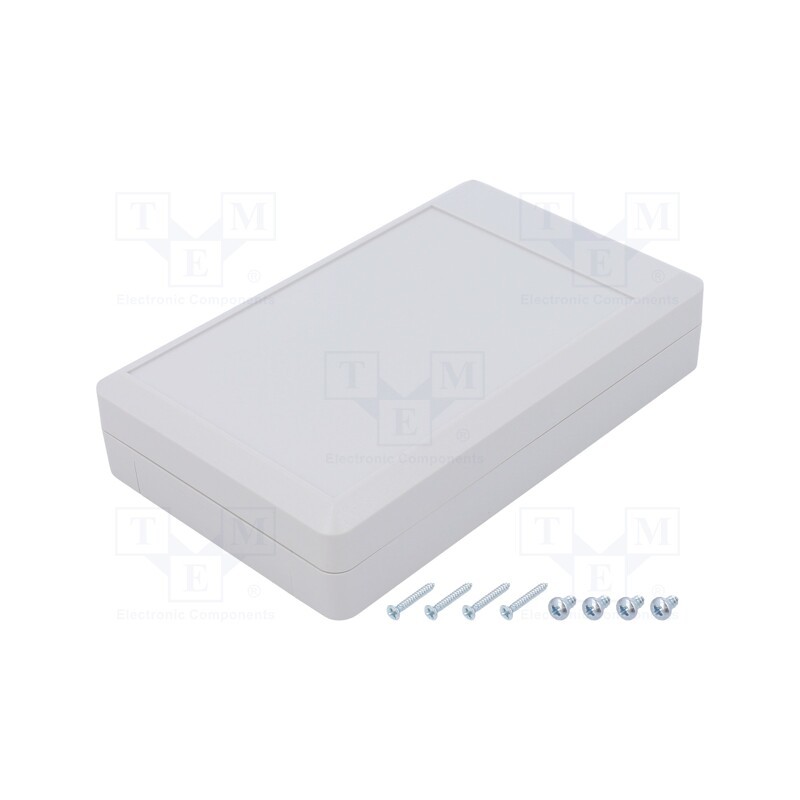 1 pcs x SUPERTRONIC - PP080G-S - Enclosure: multipurpose, X: 90mm, Y: 144mm, Z: 30mm, ABS, grey