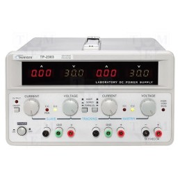 1 pcs x TWINTEX - TP-2305 - Power supply: laboratory, linear,multi-channel, 0÷30VDC, 0÷5A