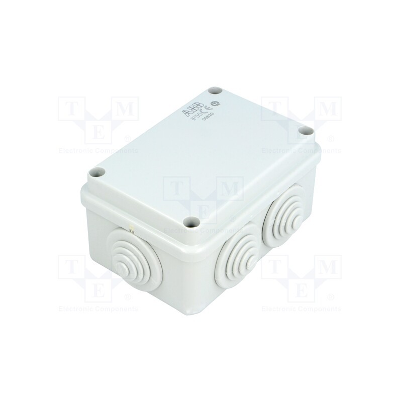 1 pcs x ABB - 820 - Enclosure: junction box, X: 70mm, Y: 105mm, Z: 50mm, wall mount, IP55