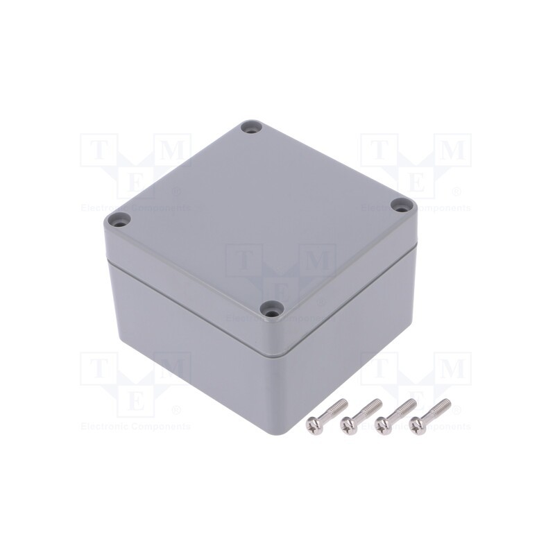 1 pcs x GAINTA - G366-IP67 - Enclosure: multipurpose, X: 80mm, Y: 82mm, Z: 55mm, ABS, dark grey