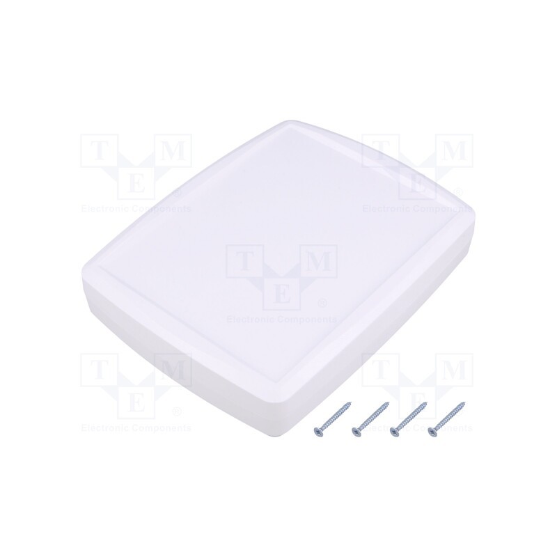 1 pcs x KRADEX - Z124B - Enclosure: multipurpose, X: 144mm, Y: 184mm, Z: 38mm, ABS, white, IK09