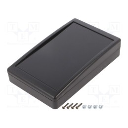 1 pcs x SUPERTRONIC - PP082N-S - Enclosure: desktop, X: 90mm, Y: 144mm, Z: 30mm, ABS, black