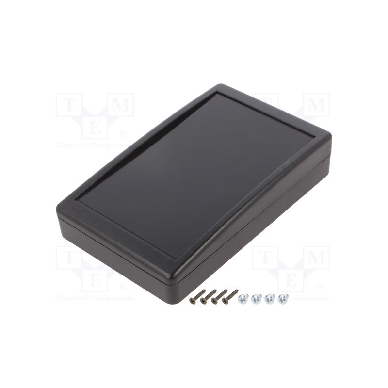 1 pcs x SUPERTRONIC - PP082N-S - Enclosure: desktop, X: 90mm, Y: 144mm, Z: 30mm, ABS, black
