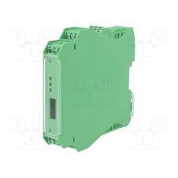 1 pcs x DEGSON ELECTRONICS - FMED-03P-14-07Z(H) - Enclosure: for DIN rail mounting, polycarbonate, green, UL94V-0