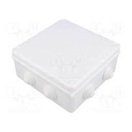 1 pcs x ELEKTRO-PLAST NASIELSK - 0238-01 - Enclosure: junction box, X: 172mm, Y: 172mm, Z: 75mm, wall mount