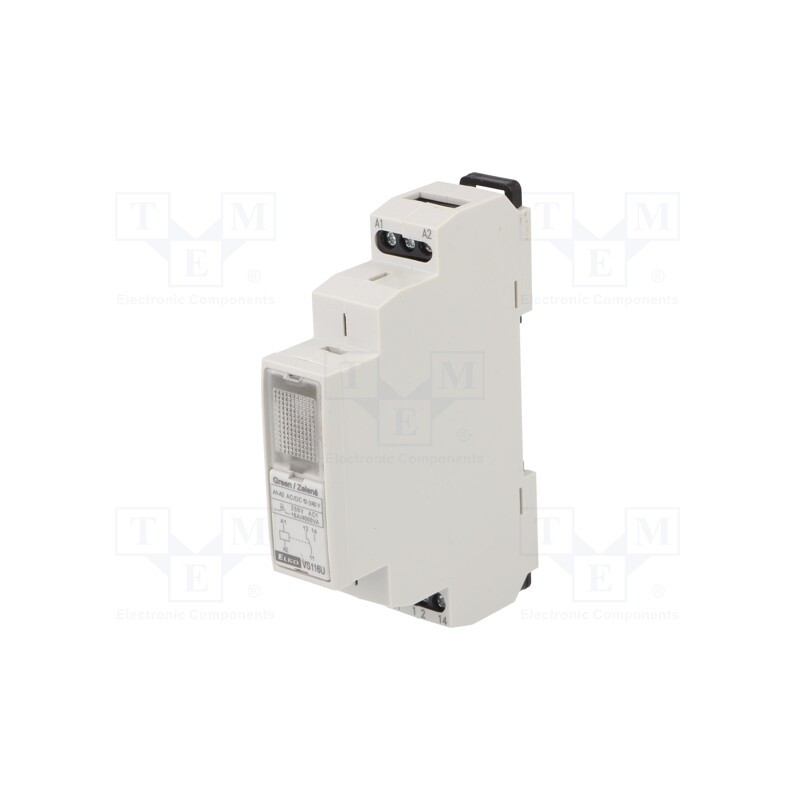 1 pcs x ELKO EP - VS116U /GREEN - Relay: installation, monostable, SPDT, Uswitch: max.250VAC, 16A