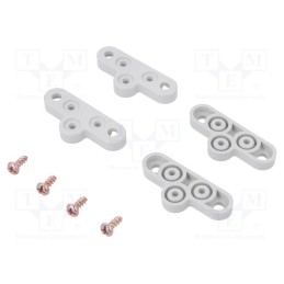 1 pcs x SPELSBERG - 18200201 - Set of wall holders, plastic, for enclosures, 4pcs.