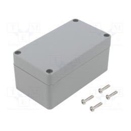 1 pcs x GAINTA - A308-IP68 - Enclosure: multipurpose, X: 65mm, Y: 115mm, Z: 55mm, ABS, light grey
