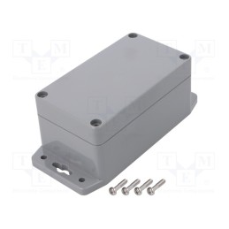 1 pcs x GAINTA - G308MF-IP67 - Enclosure: multipurpose, X: 65mm, Y: 115mm, Z: 55mm, ABS, dark grey