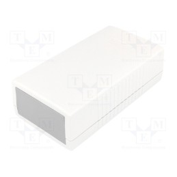1 pcs x GAINTA - G445 - Enclosure: with panel, X: 80mm, Y: 150mm, Z: 45mm, ABS, light grey