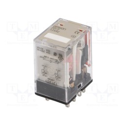 1 pcs x OMRON - MY2 12VAC (S) - Relay: electromagnetic, DPDT, Ucoil: 12VAC, Icontacts max: 10A