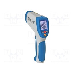 1 pcs x PEAKTECH - P 4960 - Infrared thermometer, LCD, -50÷1200°C, -50÷1370°C, ε: 0,1÷1