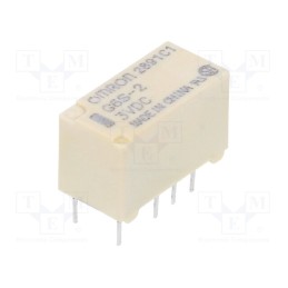 1 pcs x OMRON OCB - G6S-2 DC3 - Relay: electromagnetic, DPDT, Ucoil: 3VDC, Icontacts max: 2A, SMD