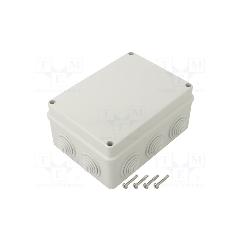 1 pcs x SCAME - 685.006 - Enclosure: junction box, X: 118mm, Y: 158mm, Z: 69mm, wall mount