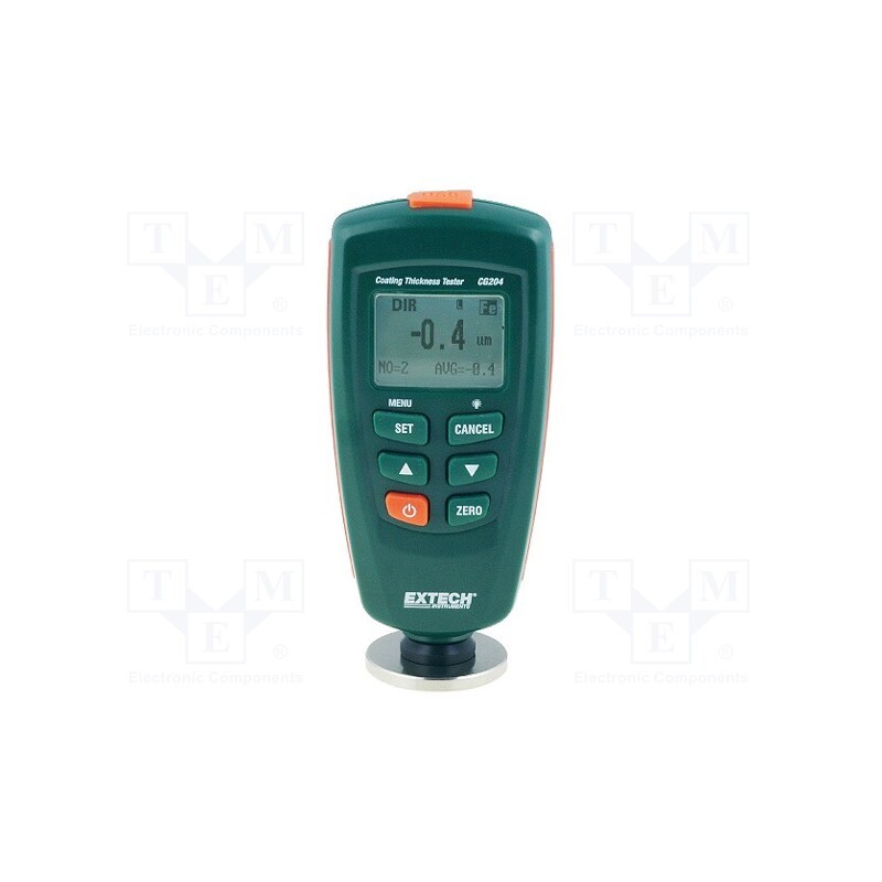 1 pcs x EXTECH - CG204 - Tester: coating thickness, Range: 0,1÷1250um, 120x62x32mm, 175g