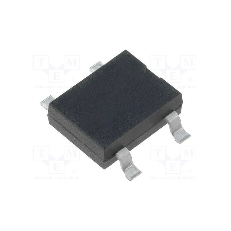 5 pcs x LUGUANG ELECTRONIC - B40S - Bridge rectifier: single-phase, 80V, If: 0.8A, Ifsm: 40A, DBS, SMT