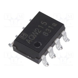 1 pcs x PANASONIC - AQW215A - Relay: solid state, Icntrl max: 3mA, 300mA, max.100VAC, max.100VDC