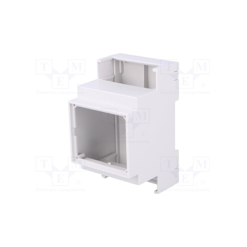 1 pcs x ITALTRONIC - 5.030253 - Enclosure: for DIN rail mounting, Y: 90mm, X: 53.2mm, Z: 53mm, PPO