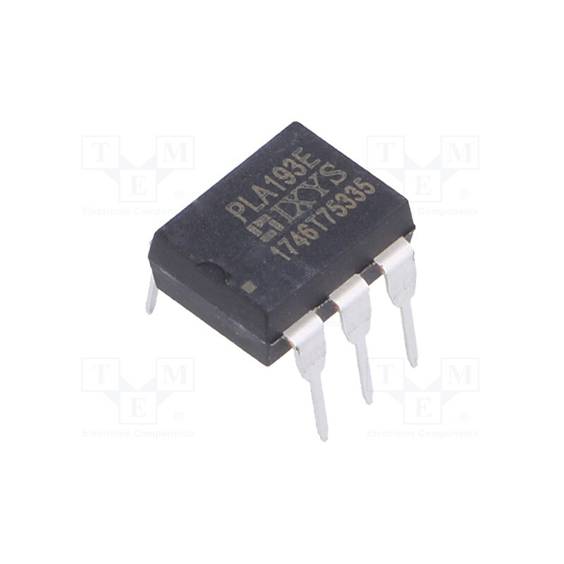 1 pcs x IXYS - PLA193E - Relay: solid state, SPST-NO, Icntrl max: 50mA, 100mA, max.600VAC