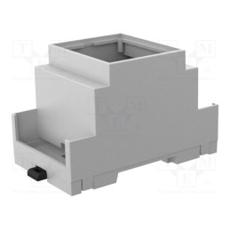 1 pcs x ITALTRONIC - 05.122N000 - Enclosure: for DIN rail mounting, Y: 90mm, X: 53.2mm, Z: 53mm, PPO