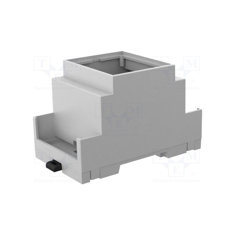 1 pcs x ITALTRONIC - 05.122N000 - Enclosure: for DIN rail mounting, Y: 90mm, X: 53.2mm, Z: 53mm, PPO