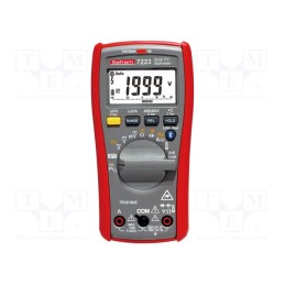 1 pcs x SEFRAM - SEFRAM7223 - Digital multimeter, Bluetooth, LCD, (6000), 3x/s, VDC: 600mV,1kV