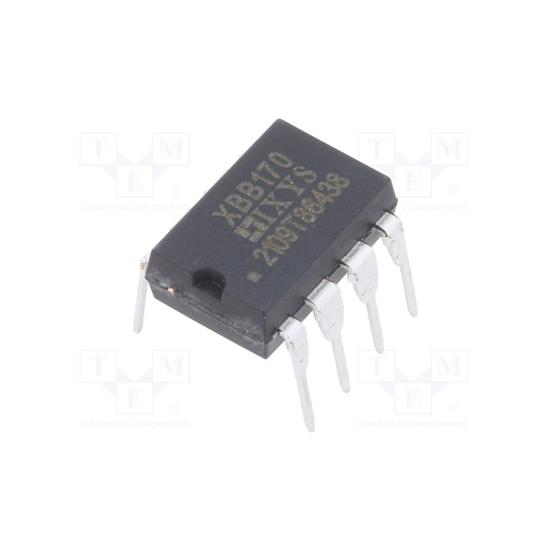 1 pcs x IXYS - XBB170 - Relay: solid state, SPST-NC x2, Icntrl max: 50mA, 100mA, 50Ω, THT