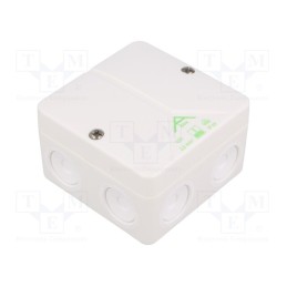 1 pcs x SPELSBERG - 80260701 - Enclosure: junction box, X: 80mm, Y: 80mm, Z: 52mm, polystyrene, IP65