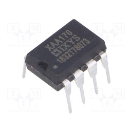 1 pcs x IXYS - XAA170 - Relay: solid state, SPST-NO x2, Icntrl max: 50mA, 100mA, 50Ω, THT