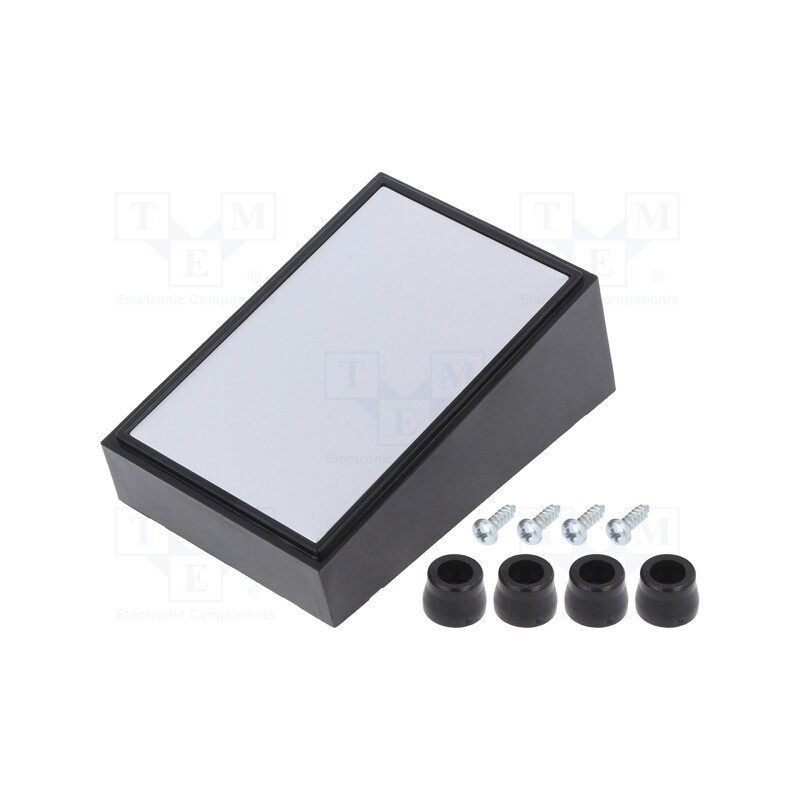 1 pcs x TEKO - 101.9 - Enclosure: desktop, PULT-10, X: 56mm, Y: 85mm, Z: 36mm, ABS, black