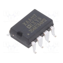 1 pcs x IXYS - XAA117S - Relay: solid state, SPST-NO x2, Icntrl max: 50mA, 150mA, max.60VAC